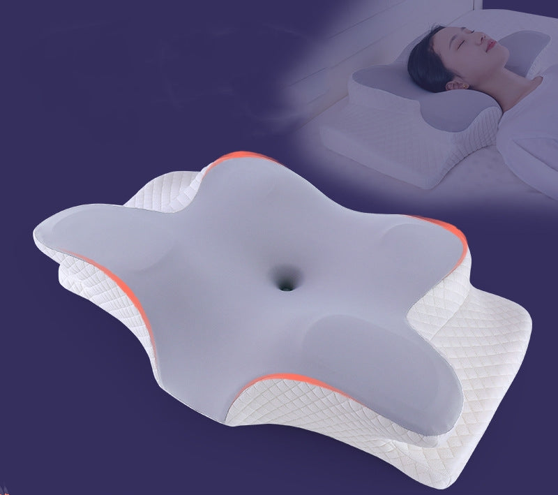 Orthopedic Cervical Pillow – Ergonomic Memory Foam Neck Support for Pain Relief