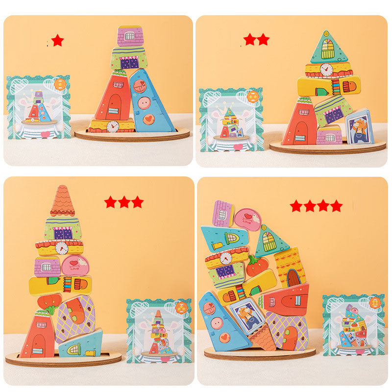 Basswood Stacking Blocks – Safe & Fun for Toddlers (2-4 Years)