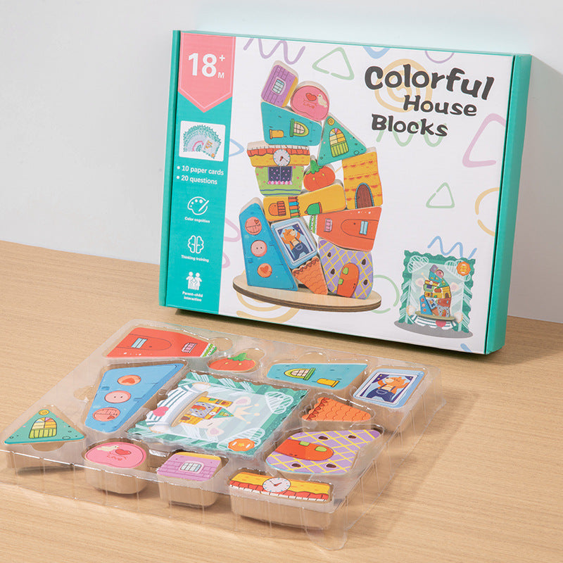 Basswood Stacking Blocks – Safe & Fun for Toddlers (2-4 Years)