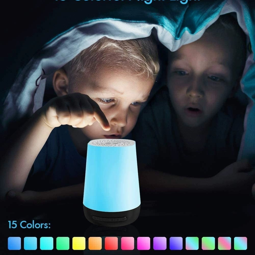 Smart Sleep Aid Night Light – White Noise Machine with Alexa & Touch Control