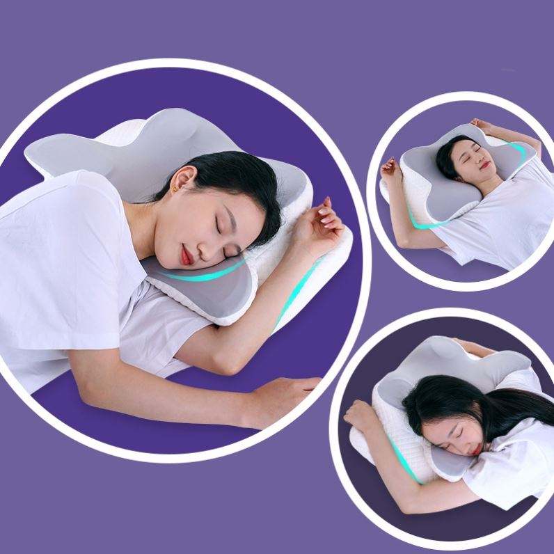 Orthopedic Cervical Pillow – Ergonomic Memory Foam Neck Support for Pain Relief