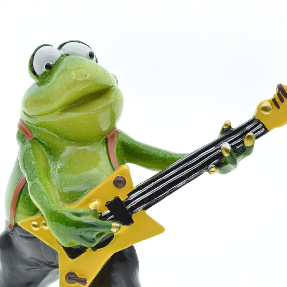 Artistic Frog Resin Ornament