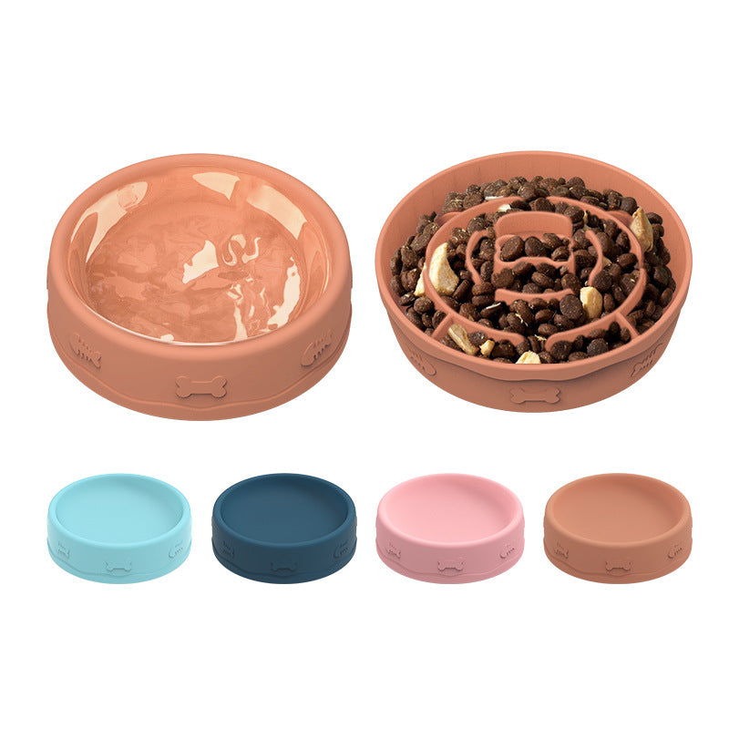 2-in-1 Silicone Pet Bowl: Food & Water On-the-Go