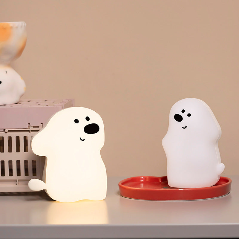 Sticky Dog Night Light - Cute & Cozy LED Lamp for Bedroom & Gifts