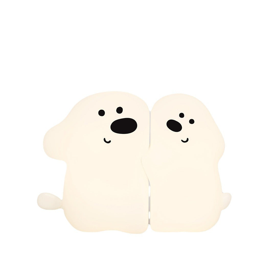 Sticky Dog Night Light - Cute & Cozy LED Lamp for Bedroom & Gifts