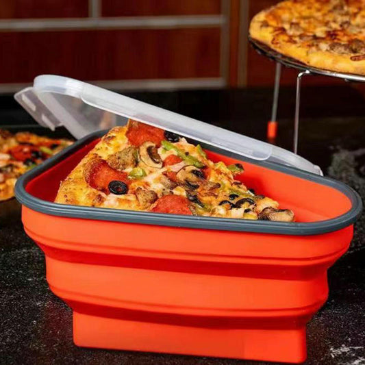 FlexiBox™ – Food Grade Silicone Folding Pizza & Sandwich Storage Box