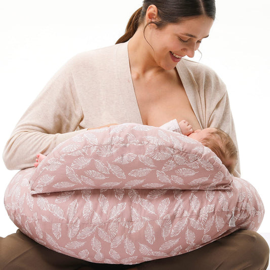 3-in-1 Nursing Pillow – Baby Feeding & Pregnancy Support Cushion