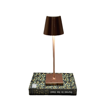 USB Rechargeable Retro Table Lamp – Dimmable LED Bedside & Atmosphere Light