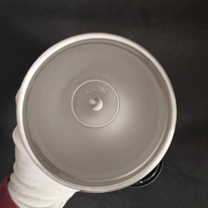 Diamond Inlaid Vacuum Stainless Steel Coffee Cup – 500ml Insulated Car Mug