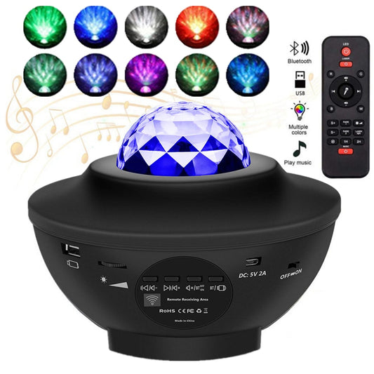 Galaxy Starry Night Projector with Bluetooth Speaker