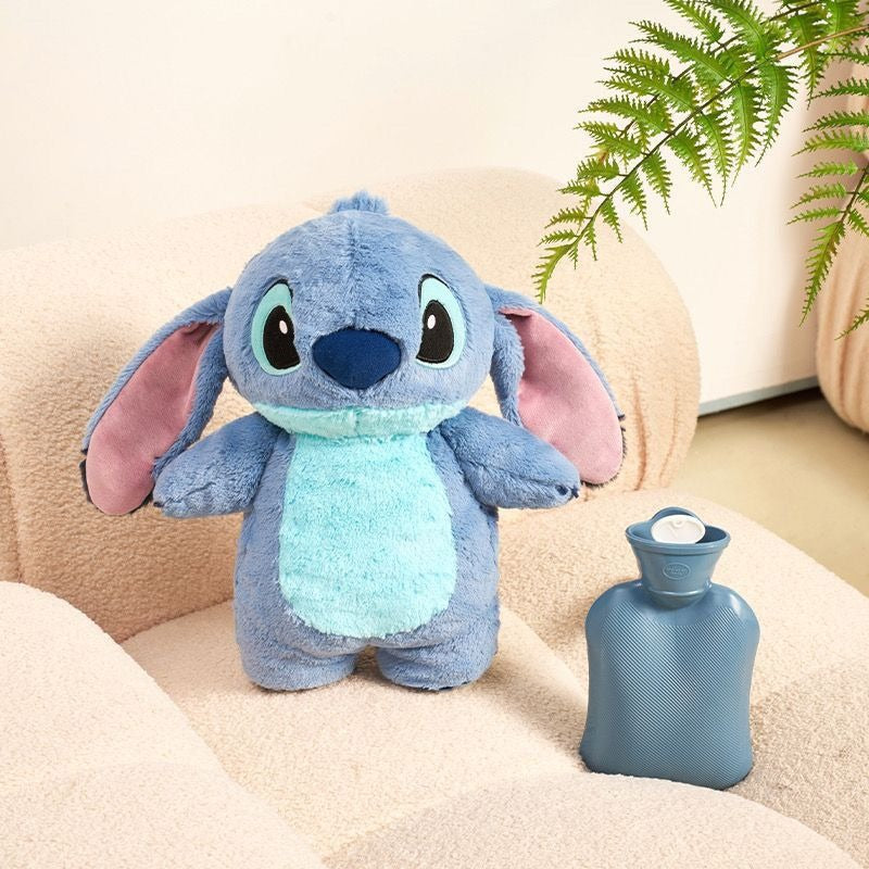 Cute Plush Cartoon Hand Warmer – Water-Filled Hot Water Bottle Doll