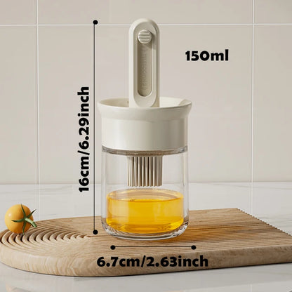 Adjustable Telescopic Silicone Oil Brush