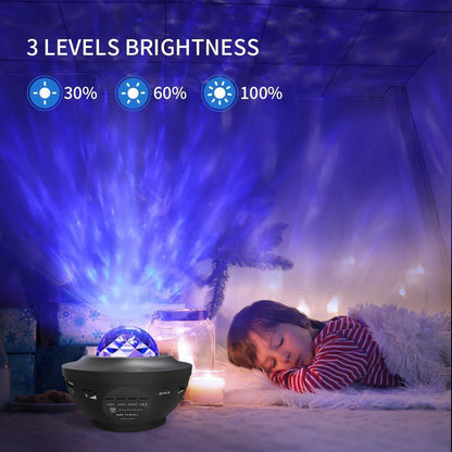 Galaxy Starry Night Projector with Bluetooth Speaker