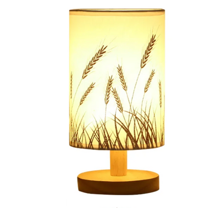 Linen Table Lamp – USB-Powered LED Light