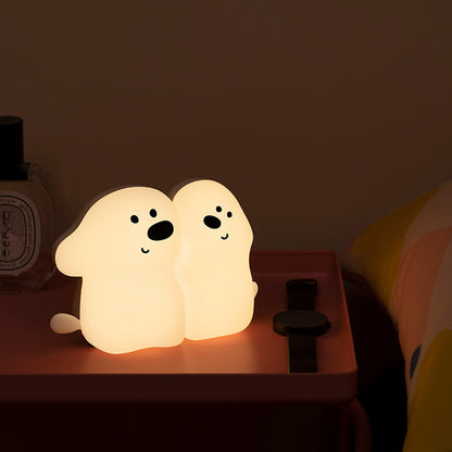 Sticky Dog Night Light - Cute & Cozy LED Lamp for Bedroom & Gifts