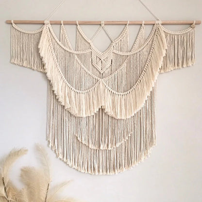 Boho Macrame Wall Tapestry