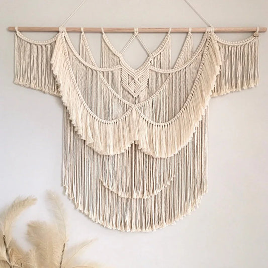 Boho Macrame Wall Tapestry