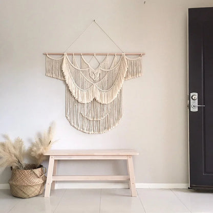 Boho Macrame Wall Tapestry