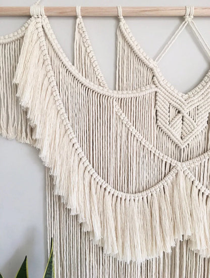 Boho Macrame Wall Tapestry
